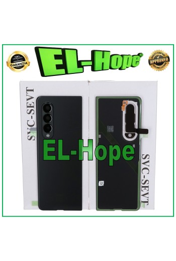 Carcasa trasera verde original para Samsung Galaxy Z Fold 3 5G SM-F926