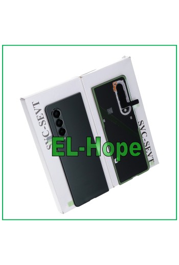 Carcasa trasera verde original para Samsung Galaxy Z Fold 3 5G SM-F926
