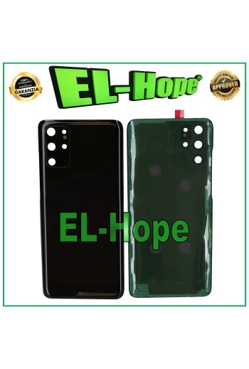 FUNDA TRASERA PARA SAMSUNG GALAXY S20 PLUS SM-G986 CUERPO TRASERO NEGRO