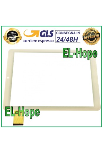 PANTALLA TÁCTIL CRISTAL TABLET AUDIOLA TAB-0397 3G DIGITALIZADOR 9.7 ORIGINAL BLANCO
