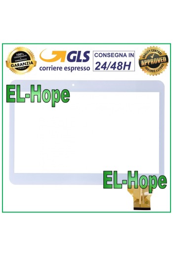 PANTALLA TÁCTIL CRISTAL TABLET BRONDI SURFING TAB 3G DIGITALIZADOR 10.1 ORIGINAL BLANCO