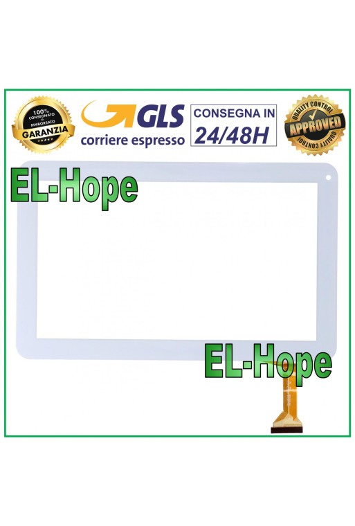 PANTALLA TÁCTIL DE VIDRIO PARA TABLET JEKA JK-101 DIGITALIZADOR 10.1 ORIGINAL BLANCO