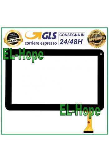 PANTALLA TÁCTIL DE VIDRIO PARA TABLET LAZER MY1306P DIGITALIZADOR 10.1 ORIGINAL NEGRO