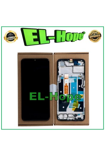 PANTALLA LCD + MARCO SERVICIO ORIGINAL OPPO A58 5G PHJ110 PANTALLA TÁCTIL CRISTAL NEGRO