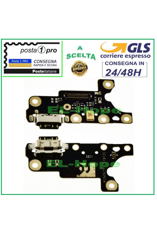 CONECTOR DE CARGA PARA NOKIA 7 PLUS TA-1062 + MICRÓFONO PCB DOCK TIPO C CARGA