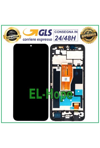 MARCO DE PANTALLA + LCD PARA OPPO REALME NARZO 50I PRIME RMX3506 PANTALLA TÁCTIL