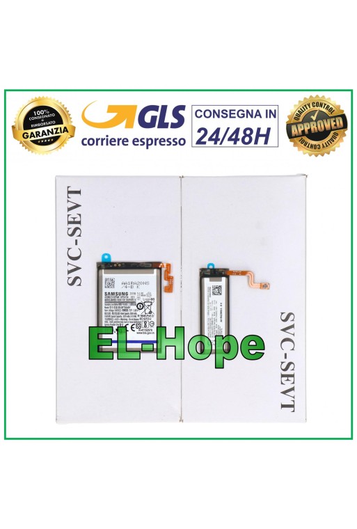 SERVICIO DE PAR DE BATERÍAS ORIGINALES SAMSUNG GALAXY Z FLIP SM-F700 EB-BF701ABY