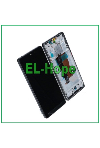 PANTALLA LCD OLED MARCO PARA XIAOMI POCO F5 5G 23049PCD8G PANTALLA TÁCTIL CRISTAL NEGRO