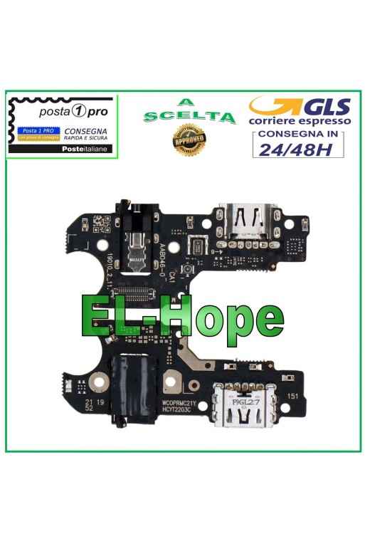 CONECTOR DE CARGA OPPO REALME C25Y RMX3265 MICRÓFONO BASE DE CARGA USB