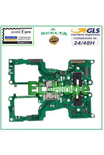 Conector de carga para OPPO F19 CPH2219 + base de carga con micrófono tipo C