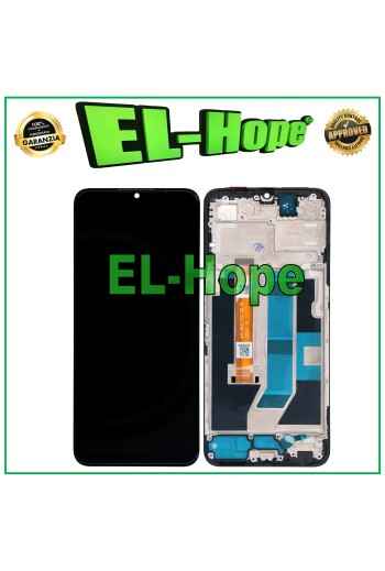 PANTALLA LCD + MARCO PARA OPPO A58 5G PHJ110 PANTALLA TÁCTIL MONITOR DE CRISTAL NEGRO