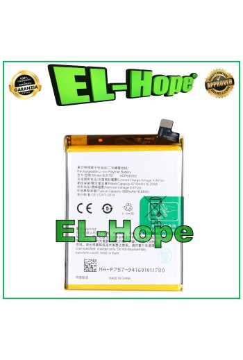 BATERÍA BLP757 PARA OPPO REALME 6 RMX2001 4300 mAh CALIDAD IGUAL A LA ORIGINAL