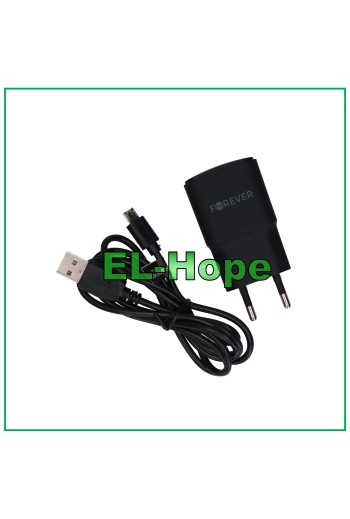 CARGADOR DE BATERÍA UNIVERSAL DE VIAJE PARA MEDIACOM 5V 10W CABLE MICRO USB 1,2 m NEGRO