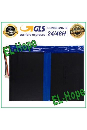 BATERÍA TABLET ARCHOS 3.7V 6000 MAH DIMENSIONES 18.8 Cm * 13.8 cm * 0.3 BATERÍA