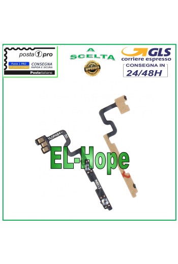 TECLAS LATERALES PLANAS FLEXIBLES SUBIR/BAJAR VOLUMEN PARA OPPO F19 / F19 PRO CPH2285