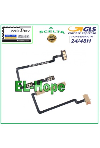TECLAS LATERALES PLANAS FLEXIBLES SUBIR/BAJAR VOLUMEN PARA OPPO A74 5G CPH2197 CPH2263