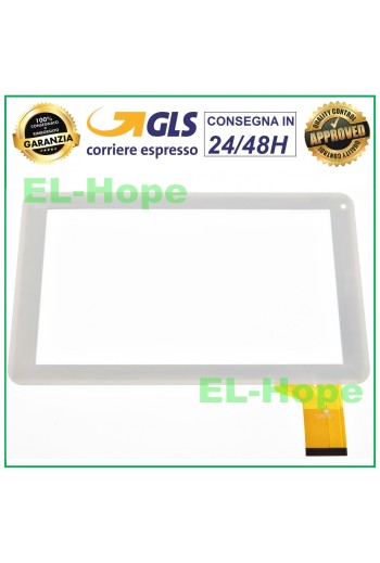 PANTALLA TÁCTIL DE VIDRIO PARA TABLET IRCOM TAB-900 DIGITALIZADOR 9 ORIGINAL BLANCO 