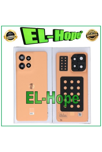 CARCASA TRASERA SERVICIO DE BATERÍA ORIGINAL MOTOROLA MOTO EDGE 50 PESCA PEACH