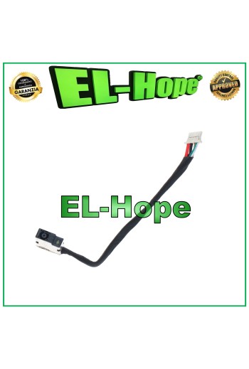 Conector de alimentación CC plano PJ852A para HP 430, 440, 450, 455 y 470 G3
