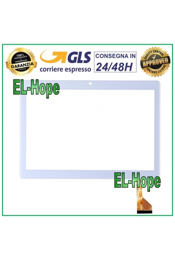 PANTALLA TÁCTIL DE VIDRIO PARA TABLET DUODUOGO 10.1 DIGITALIZADOR BLANCO