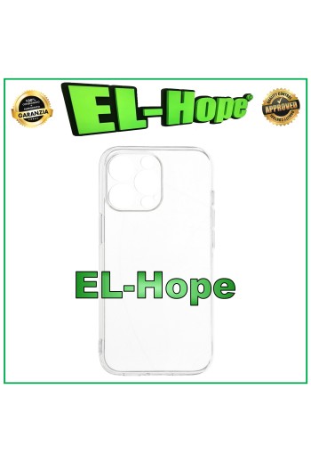 FUNDA PROTECTORA TRANSPARENTE PARA IPHONE 13 PRO SLIM BUMPER TPU GEL