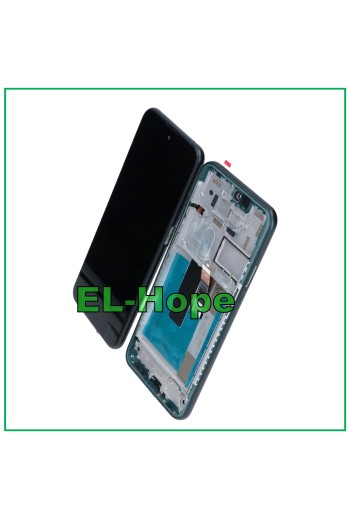 MARCO DE PANTALLA LCD PARA NOKIA X10 TA-1332 TA-1350 PANTALLA TÁCTIL DE VIDRIO NEGRO