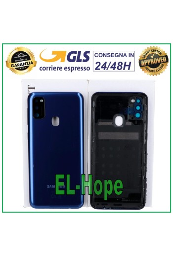 TAPA DE BATERÍA ORIGINAL SAMSUNG GALAXY M30S SM-M307F TAPA TRASERA AZUL