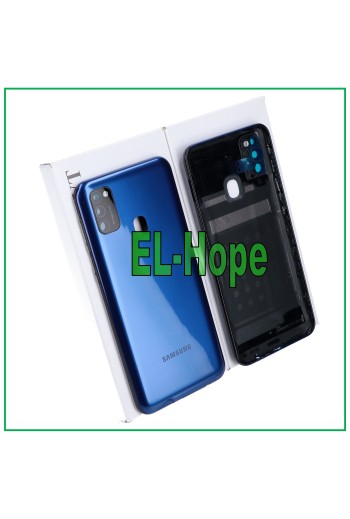 CUBIERTA TRASERA ORIGINAL DE VIDRIO AZUL PARA SAMSUNG GALAXY M30S SM-M307F
