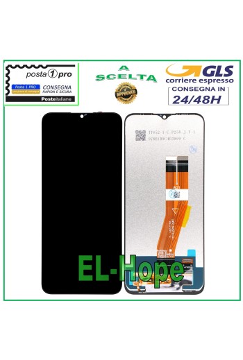PANTALLA LCD PARA SAMSUNG GALAXY M02S SM-M025 PANTALLA TÁCTIL MONTADA CRISTAL NEGRO