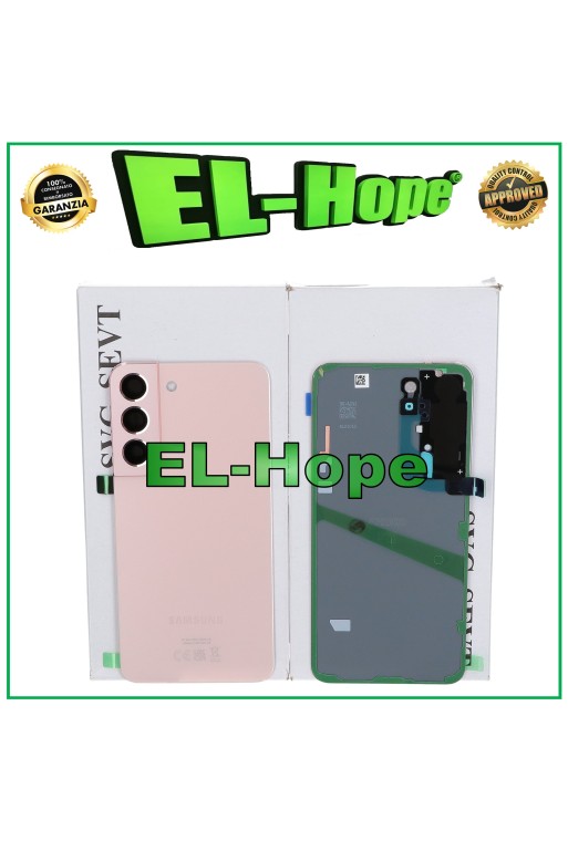 CUBIERTA DE BATERÍA ORIGINAL SAMSUNG GALAXY S22 SM-G901B ORO ROSA