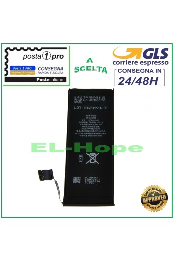 BATERÍA DE REPUESTO PARA IPHONE SE 5SE A1723 A1662 A1724 1624 mAh