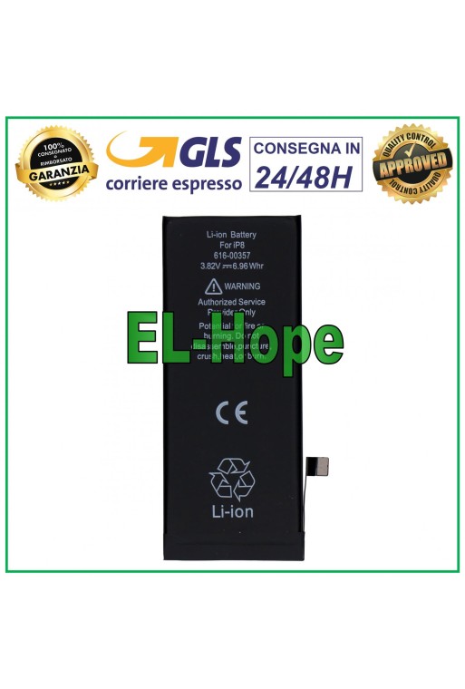 BATERÍA DE REPUESTO PARA IPHONE 8 1821 mAh