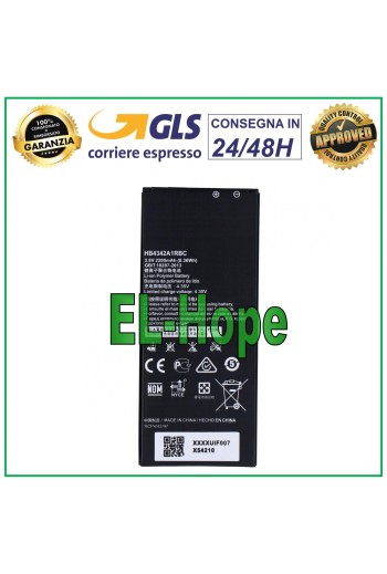 BATERÍA HB4342A1RBC PARA HUAWEI ASCEND Y6 Y5 II 2 Two Honor 4A 2200 mAh BATERÍA
