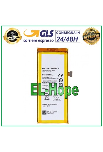Batería HB3742A0EZC+ para Huawei Ascend P8 Lite, batería ALE L21 Smart TAG L01