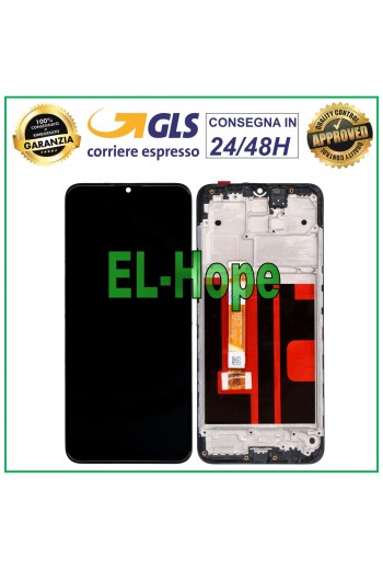 PANTALLA LCD + MARCO PARA OPPO A5 2020 CPH1931 CPH1933 PCHT30 PANTALLA TÁCTIL NEGRA