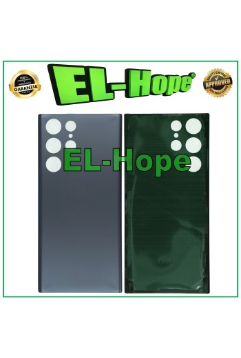 TAPA DE BATERÍA PARA SAMSUNG GALAXY S22 ULTRA SM-S908 CUERPO TRASERO GRAFITO