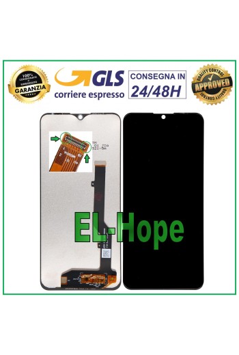 PANTALLA LCD PARA ZTE BLADE 20 SMART V2050 PANTALLA TÁCTIL CRISTAL MONITOR PANTALLA NEGRA