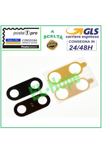 CRISTAL LENTE CRISTAL CAMARA TRASERA HUAWEI P SMART 2019 + ADHESIVO DOBLE CARA