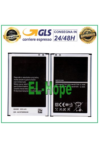 Batería EB-B800BE B800BC para Samsung Galaxy Note 3 SM N9005 N9000 3200 mAh