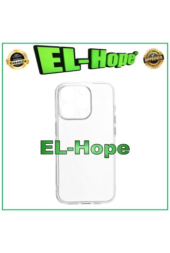 FUNDA PROTECTORA TRANSPARENTE PARA IPHONE 15 PRO BUMPER TPU GEL