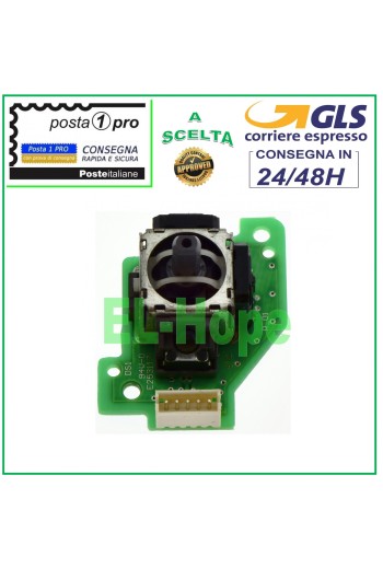 PLACA PCB + STICK ANALÓGICO DE REPUESTO JOY-CON NINTENDO WII U STICK 3D DERECHO