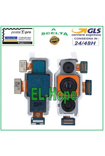 CÁMARA TRASERA PARA SAMSUNG GALAXY A71 SM-A715F MÓDULO DE CÁMARA FLEXIBLE PLANA