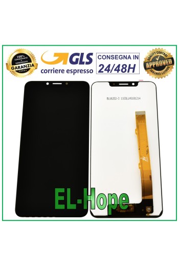 PANTALLA LCD PARA ALCATEL 5V OT 5060D PANTALLA TÁCTIL VIDRIO MONTADO PANTALLA NEGRA
