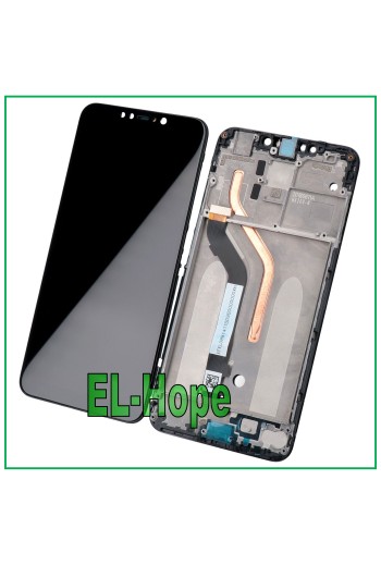 PANTALLA LCD + MARCO PARA XIAOMI POCOPHONE F1 M1805E10A PANTALLA TÁCTIL CRISTAL NEGRO
