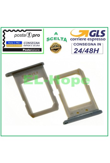 RANURA PARA CARRIL NANO SIM SAMSUNG GALAXY S6 EDGE PLUS SM G928 F GRIS