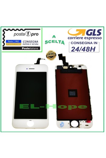 PANTALLA TÁCTIL LCD RETINA PARA APPLE IPHONE SE PANTALLA BLANCA + MARCO