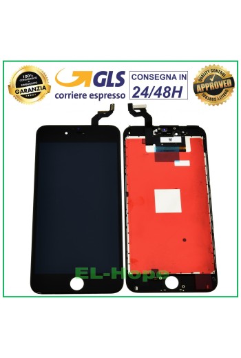 PANTALLA LCD RETINA PARA APPLE IPHONE 6S PLUS MARCO DE PANTALLA TÁCTIL NEGRO TIANMA