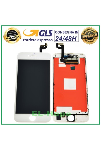 PANTALLA LCD RETINA PARA APPLE IPHONE 6S PANTALLA TÁCTIL PANTALLA DE CRISTAL BLANCO TIANMA