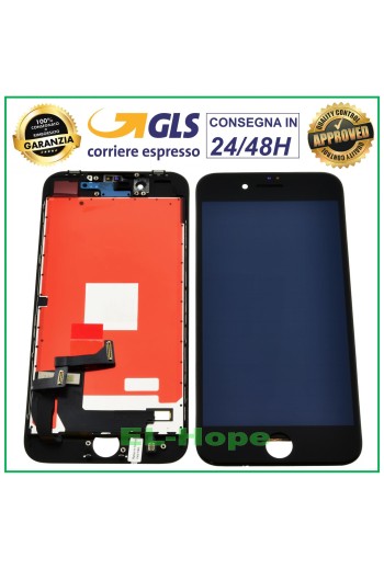 PANTALLA LCD RETINA PARA APPLE IPHONE 8 8G PANTALLA TÁCTIL DE VIDRIO NEGRO TIANMA