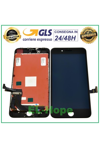 PANTALLA LCD RETINA PARA APPLE IPHONE 8 PLUS MARCO DE PANTALLA TÁCTIL NEGRO TIANMA